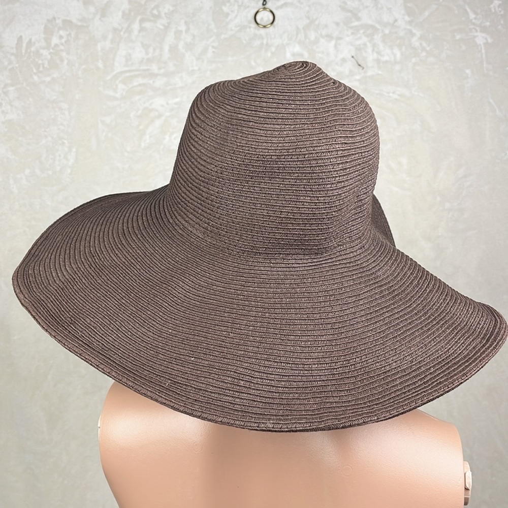 J. Crew Extra Large Brim Floppy Summer Beach Hat NWT - Picture 3 of 9